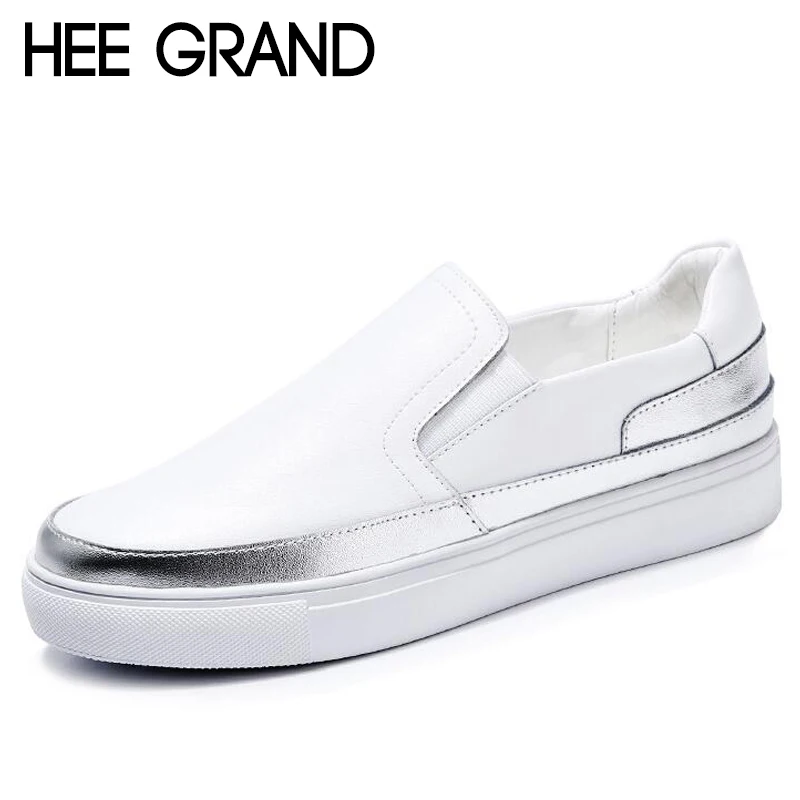 HEE GRAND Women Fashion Lofers Woman Causal Shoes Slip-on Flats for Work Patchwork Sliver Flats Ladies' Shoes 35-40 XWD6410
HEE GRAND Women Fashion Lofers Woman Causal Shoes Slip-on Flats for Work Patchwork Sliver Flats Ladies' Shoes 35-40 XWD6410