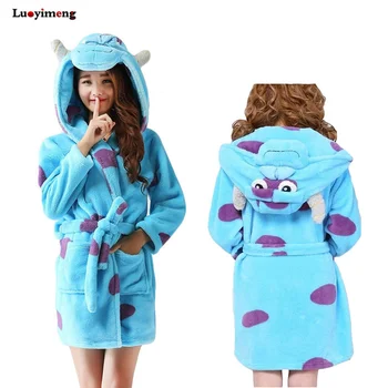 Luoyimeng Cartoon Robe Femme Winter Warm Fannel Bathrobe Long Sleeve Hooded Animal Bridesmaid Robes Women Hooded Dressing Gown
Luoyimeng Cartoon Robe Femme Winter Warm Fannel Bathrobe Long Sleeve Hooded Animal Bridesmaid Robes Women Hooded Dressing Gown