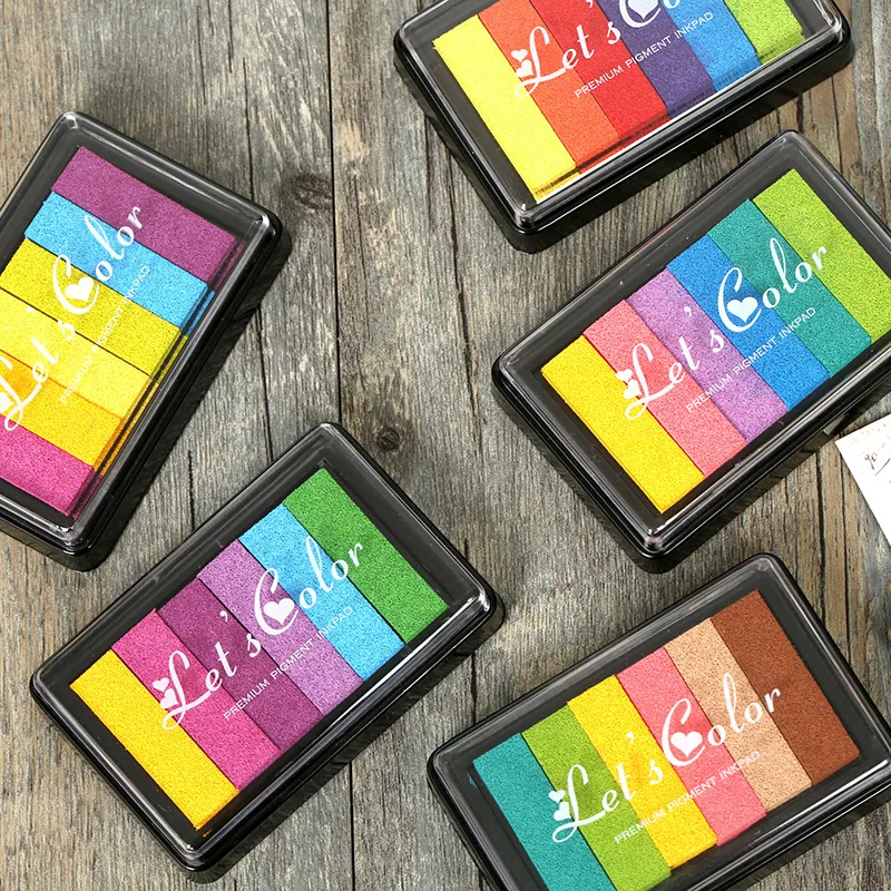 Jamie Notes Color Ink Pad Multicolour Inkpad Stamp For Stamp Seal Students Stamps Arts Fingerprint Inkpad For Scrapbooking 1 Box
Jamie Notes Color Ink Pad Multicolour Inkpad Stamp For Stamp Seal Students Stamps Arts Fingerprint Inkpad For Scrapbooking 1 Box
