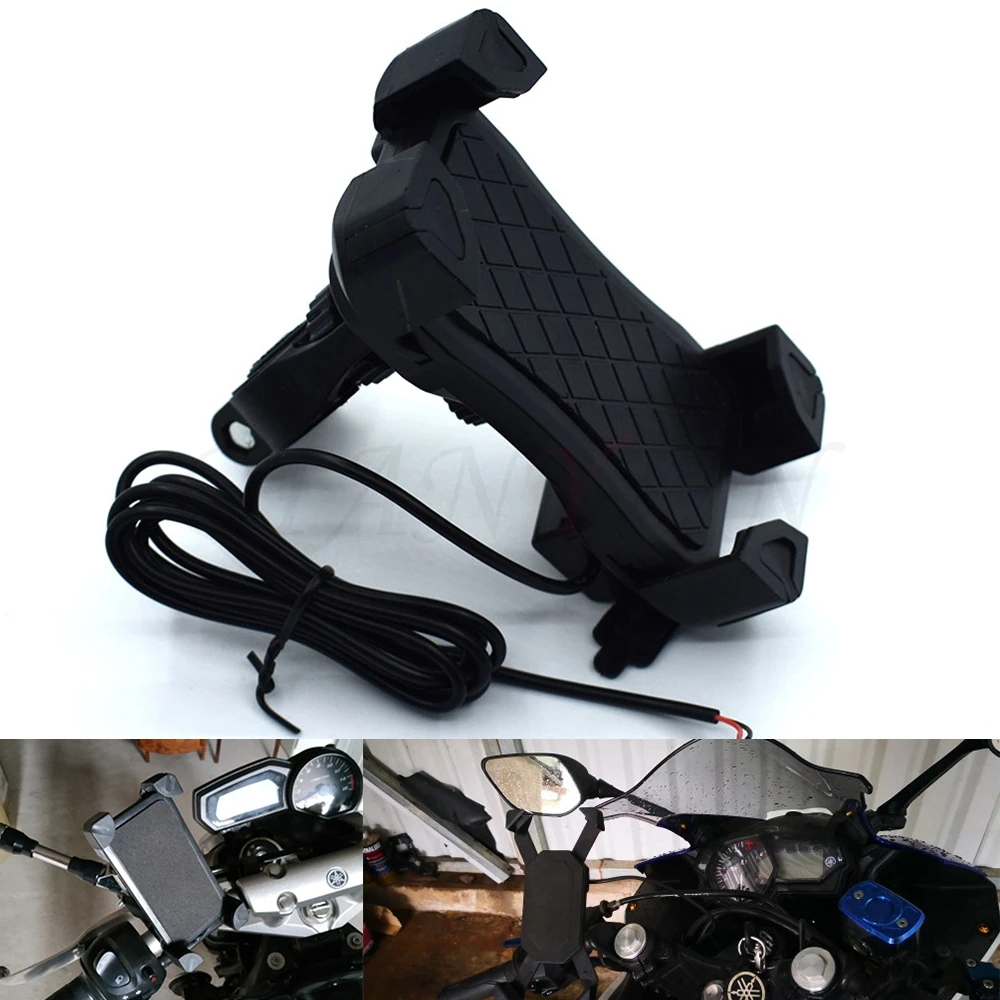 Universal Motorcycle Phone Holder Mobile Stand For Moto Support USB Charger Holder For BMW F800GS F800S F800R F800GT F800ST
Universal Motorcycle Phone Holder Mobile Stand For Moto Support USB Charger Holder For BMW F800GS F800S F800R F800GT F800ST