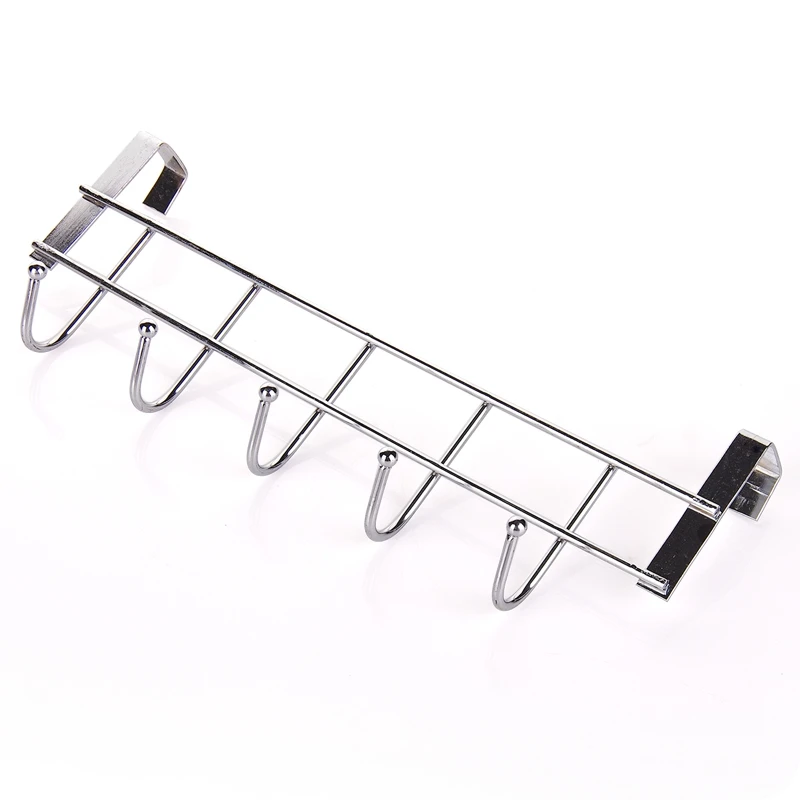 Image YIHONG Stainless Steel kitchen hook spoon brush Truner holder key Small objects organizers Cups Wine Storage Hanging Rack