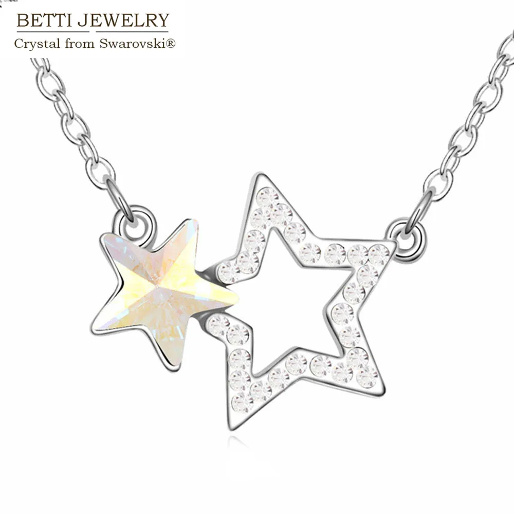 2016 Mother's Day gift! Charming Five-pointed star pendant pentagram necklace With Crystals from SWAROVSKI for Valentine's Day
2016 Mother's Day gift! Charming Five-pointed star pendant pentagram necklace With Crystals from SWAROVSKI for Valentine's Day