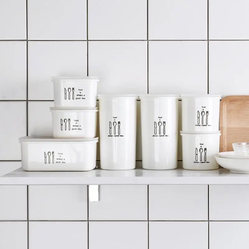 Storage Bottle Kitchen Food Container Ingredient Nut Grain Candy Biscuit Refrigerator Fresh-keeping Box Container Storage Jar
Storage Bottle Kitchen Food Container Ingredient Nut Grain Candy Biscuit Refrigerator Fresh-keeping Box Container Storage Jar