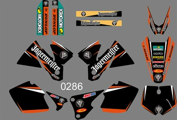 0286 Motorcycle Team Graphic & Backgrounds Decal Stiker Kits for KTM SX 1998 1999 2000
0286 Motorcycle Team Graphic & Backgrounds Decal Stiker Kits for KTM SX 1998 1999 2000
