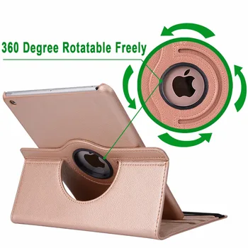 360Degree Rotating Leather Smart Cover Case for Apple iPad Air 1 Air 2 5 6 New iPad 9.7 2017 2018 5th 6th Generation
360Degree Rotating Leather Smart Cover Case for Apple iPad Air 1 Air 2 5 6 New iPad 9.7 2017 2018 5th 6th Generation