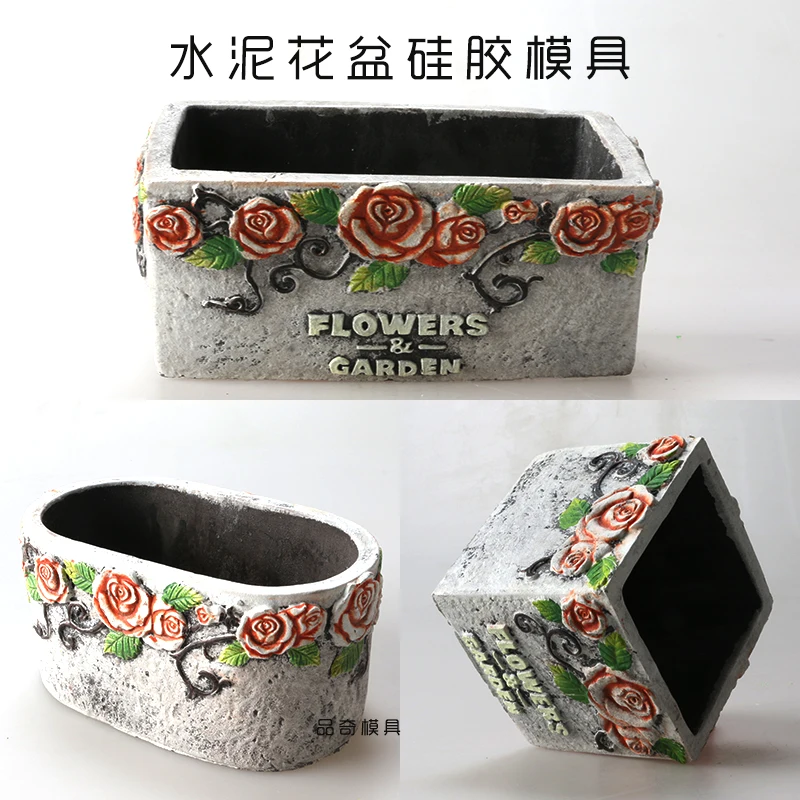 Rose vine flower relief European style Cement pot silicone mold Decorative retro industrial handmade DIY mold clay craft mold
Rose vine flower relief European style Cement pot silicone mold Decorative retro industrial handmade DIY mold clay craft mold