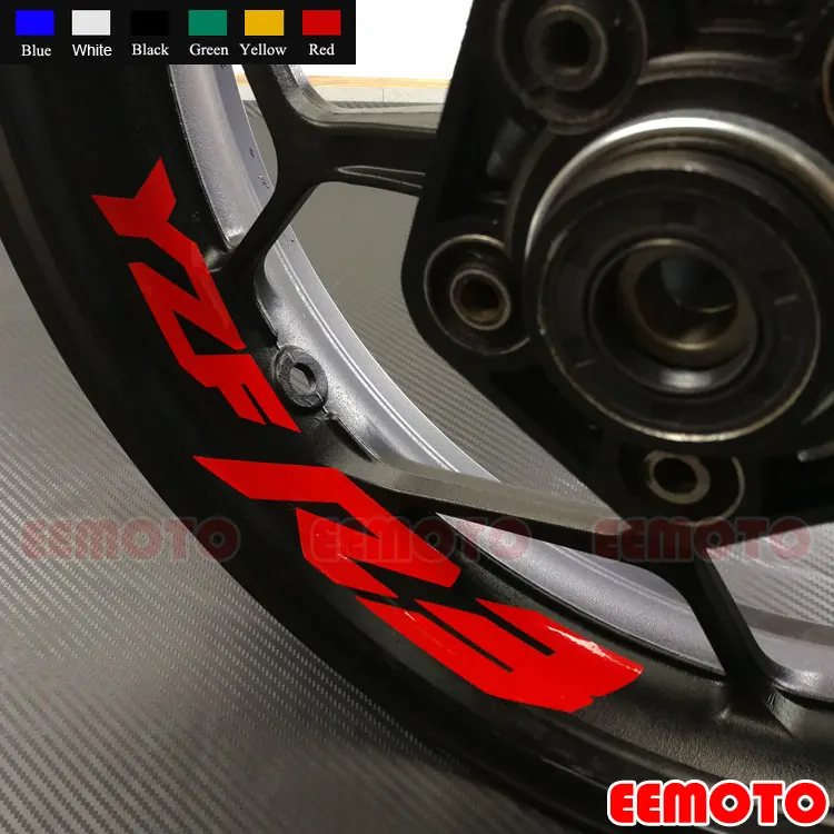8 X Custom Iner Rims Decals Wheels Reflective Stickers Stripes Waterproof Motorcycle Motor Bike For YZF R3 YZF-R3
8 X Custom Iner Rims Decals Wheels Reflective Stickers Stripes Waterproof Motorcycle Motor Bike For YZF R3 YZF-R3
