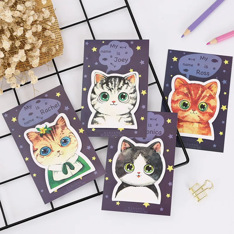 30Sheet/Pcs Big Head Cat Diary Memo Pad Sticky Notes Posted It Kawaii Planner Scrapbooking Stickers Stationery School Supplies
30Sheet/Pcs Big Head Cat Diary Memo Pad Sticky Notes Posted It Kawaii Planner Scrapbooking Stickers Stationery School Supplies