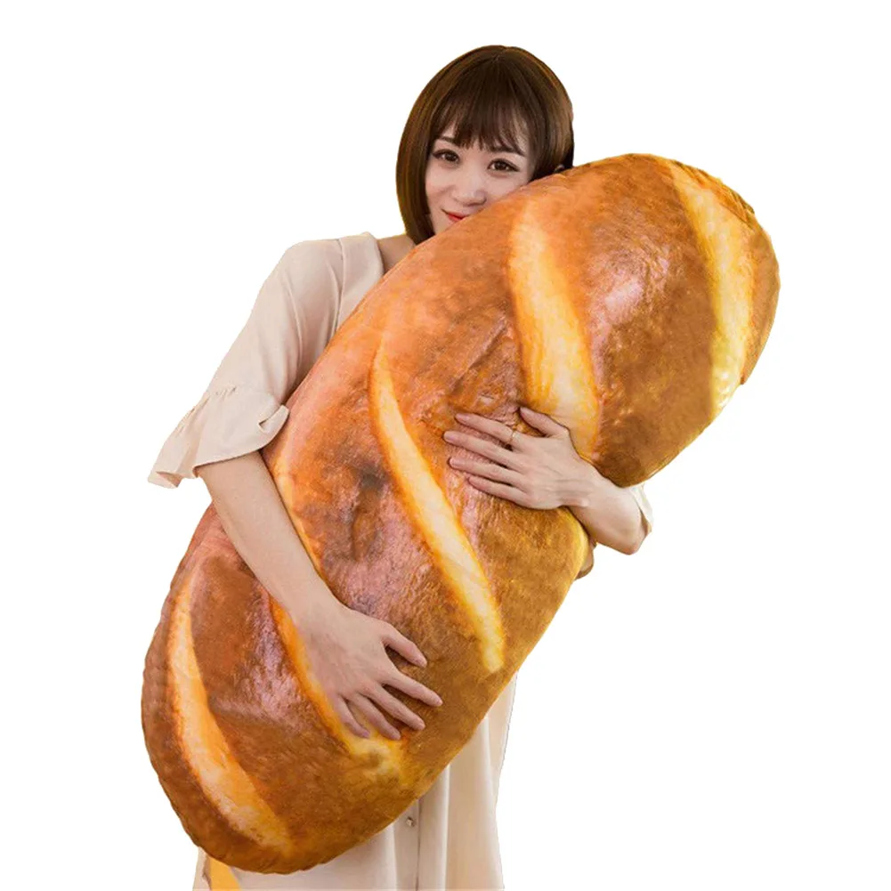 Funny 3D Simulation Bread Shape Cushion Soft Birthday Gift for Home Children FPing
Funny 3D Simulation Bread Shape Cushion Soft Birthday Gift for Home Children FPing