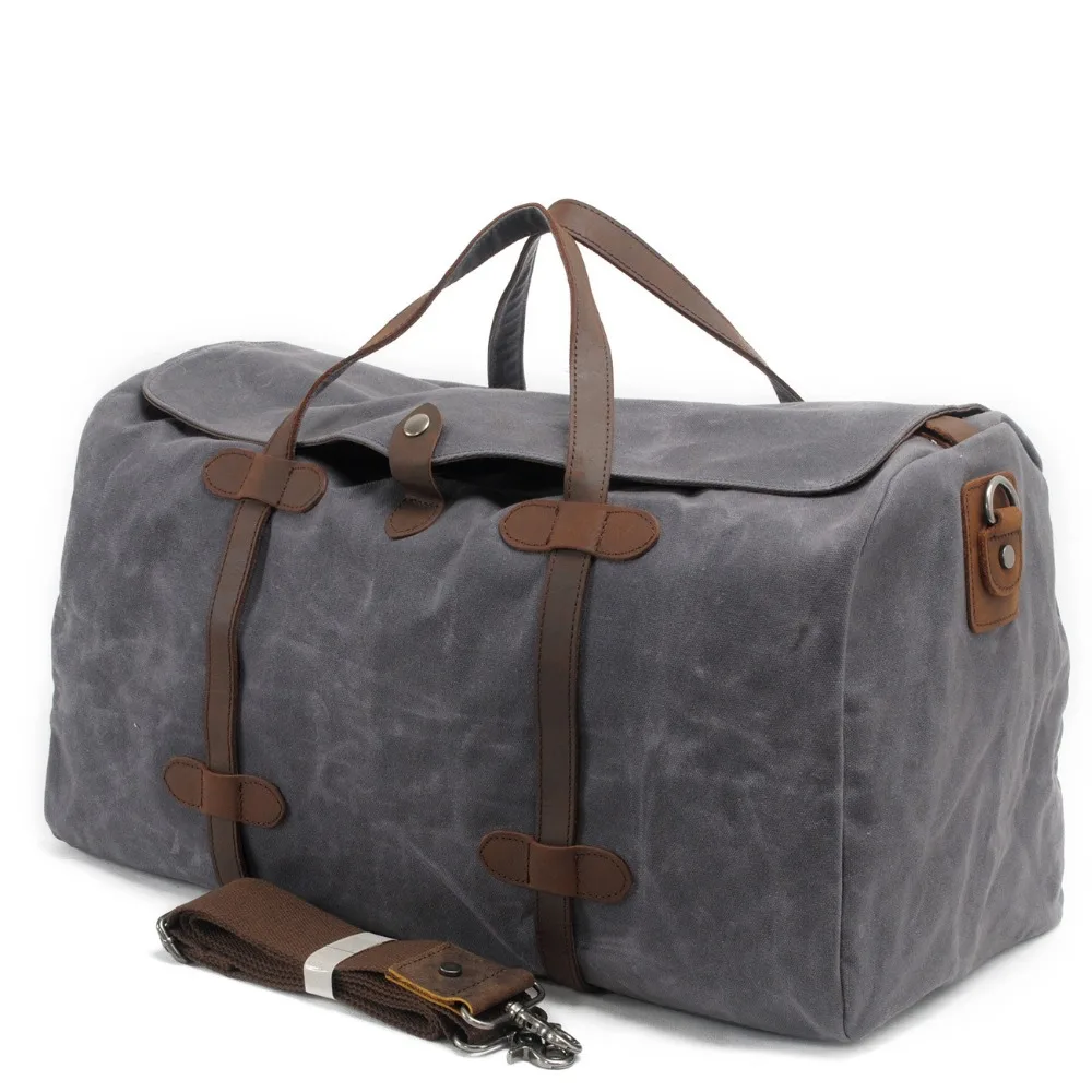 Vintage Men Women Traveling Bag Canvas Casual Large-Capacity Waterproof Travel Duffel Tote Bag Size:L54cm H30cm W22cm
Vintage Men Women Traveling Bag Canvas Casual Large-Capacity Waterproof Travel Duffel Tote Bag Size:L54cm H30cm W22cm