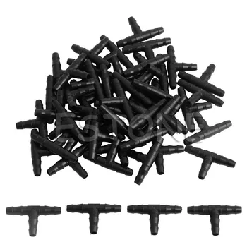 50pcs Sprinkler Irrigation 4/7mm Tee Pipe Barb Hose Fitting Joiner Drip System for 4mm/7mm Tube
50pcs Sprinkler Irrigation 4/7mm Tee Pipe Barb Hose Fitting Joiner Drip System for 4mm/7mm Tube