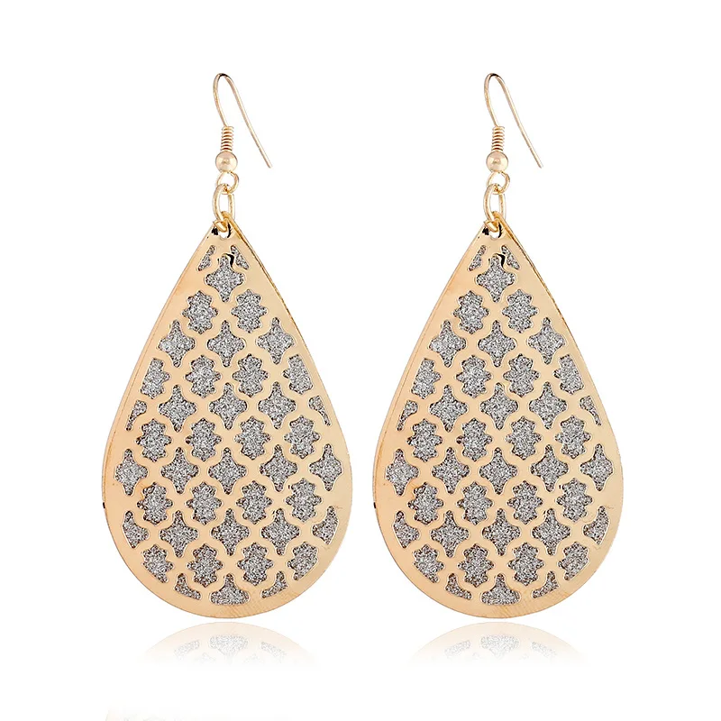 European and American Fashion Geometric Pattern Alloy Earrings Simple Temperament Retro Personality Drops Earrings Female
European and American Fashion Geometric Pattern Alloy Earrings Simple Temperament Retro Personality Drops Earrings Female