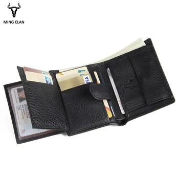 Mingclan Luxury Genuine Leather Wallet Fashion Short Bifold Rfid Men Card Holder Casual Soild Coin Pocket Purses Male Wallets
Mingclan Luxury Genuine Leather Wallet Fashion Short Bifold Rfid Men Card Holder Casual Soild Coin Pocket Purses Male Wallets