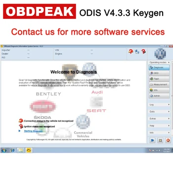 Newest ODIS V4.3.3 With Keygen Free License Activated For VAG All 9 Brands To 2017 ODIS 4.3.3 For VAS 5054A Car Diagnostic Tool
Newest ODIS V4.3.3 With Keygen Free License Activated For VAG All 9 Brands To 2017 ODIS 4.3.3 For VAS 5054A Car Diagnostic Tool