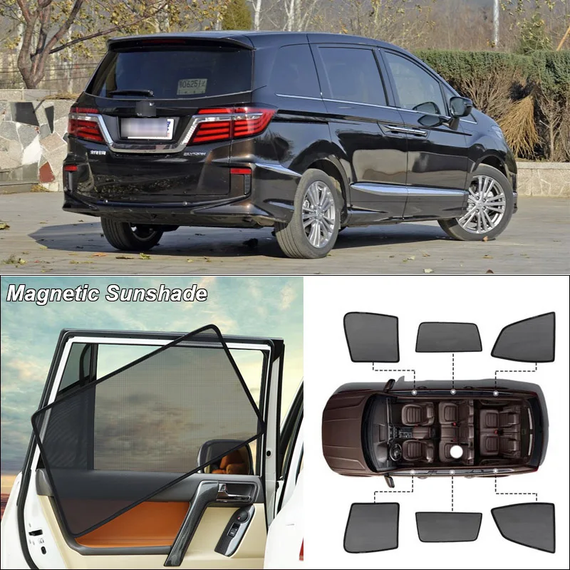 Car Side Windows Magnetic Sun Shade UV Protection Ray Blocking Mesh Visor For Honda Elysion 2015-2019 Curtain Accessories
Car Side Windows Magnetic Sun Shade UV Protection Ray Blocking Mesh Visor For Honda Elysion 2015-2019 Curtain Accessories