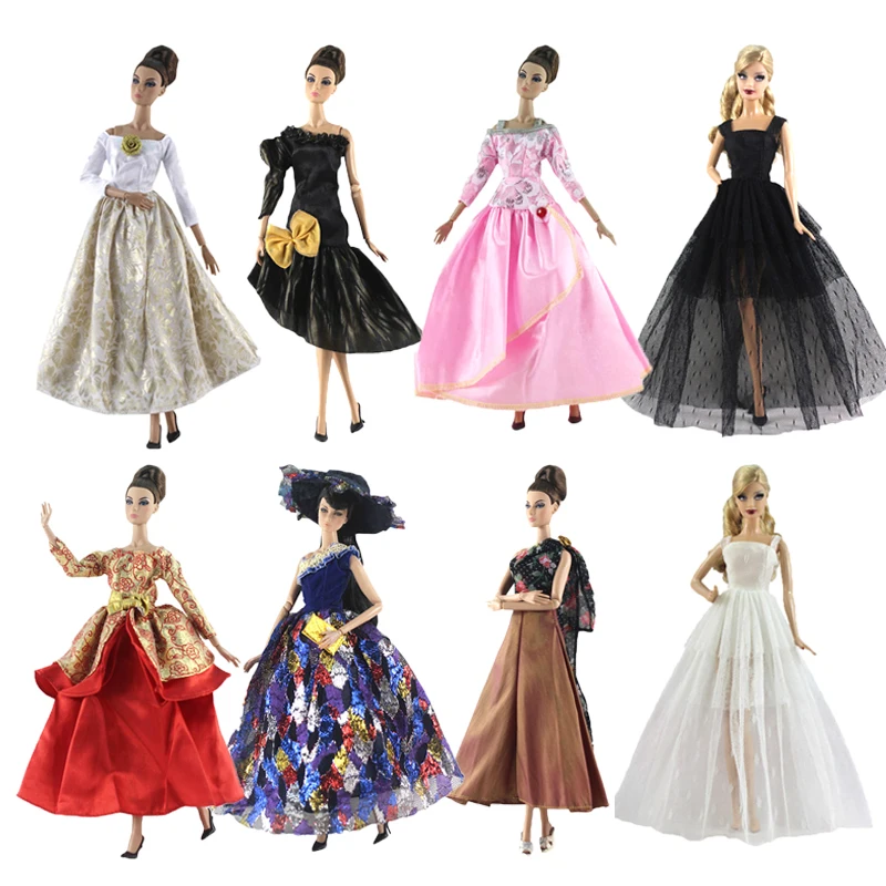 1 Set Evening Party Dress Wedding For 30CM Dolls Clothes Fashion Outfits 11 Inch Accessories DIY Toys For Girls Gifts
1 Set Evening Party Dress Wedding For 30CM Dolls Clothes Fashion Outfits 11 Inch Accessories DIY Toys For Girls Gifts