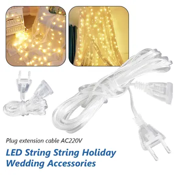 AC 220V 3M Power LED Extension Cable Extender Wire for LED String Light Christmas Lights EU Plug rgb led
AC 220V 3M Power LED Extension Cable Extender Wire for LED String Light Christmas Lights EU Plug rgb led