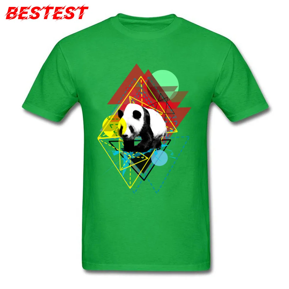 Adventurous Panda 100% Cotton Tops T Shirt for Students Fitness Tight Tshirts Coupons O Neck Top T-shirts Short Sleeve Adventurous Panda green