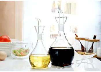 1PC 500ML 1000ML Kitchen Accessories High Glass Oil Dispenser Bottles Cruet Storage Pot Cooking Gravy Boats Pourer OK 0357
1PC 500ML 1000ML Kitchen Accessories High Glass Oil Dispenser Bottles Cruet Storage Pot Cooking Gravy Boats Pourer OK 0357