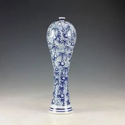 12.5"H AMAZING CHINA PORCELAIN COLLECTABLE HAND PAINTING gourd ORNAMENT big VASE
12.5"H AMAZING CHINA PORCELAIN COLLECTABLE HAND PAINTING gourd ORNAMENT big VASE
