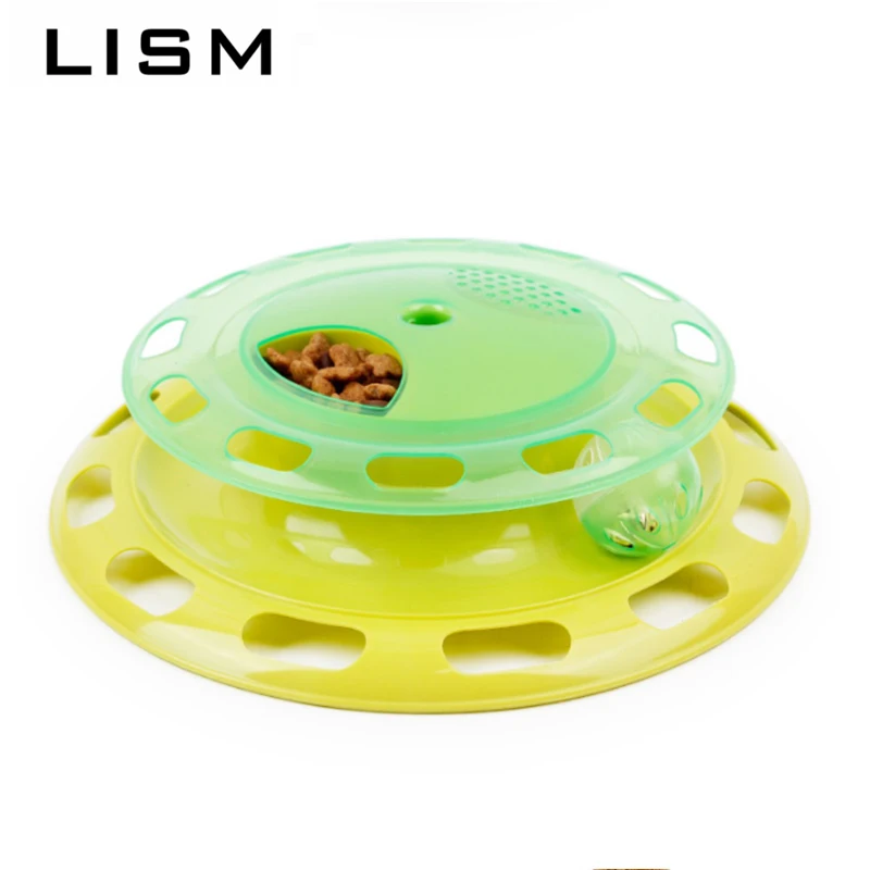 Interactive Toys for Cats Tower of Tracks Ball and Track Funny Cat Game Intelligence Triple Play Disc Cat Ball Toy 2018 Original
Interactive Toys for Cats Tower of Tracks Ball and Track Funny Cat Game Intelligence Triple Play Disc Cat Ball Toy 2018 Original