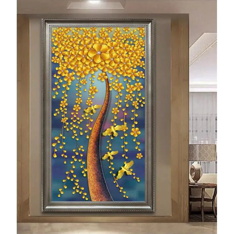 Youran Full Round Drill 5D DIY Diamond Painting Lucky "Money Tree" 3D Embroidery Cross Stitch Mosaic Home Decor Vintage Painting
Youran Full Round Drill 5D DIY Diamond Painting Lucky "Money Tree" 3D Embroidery Cross Stitch Mosaic Home Decor Vintage Painting