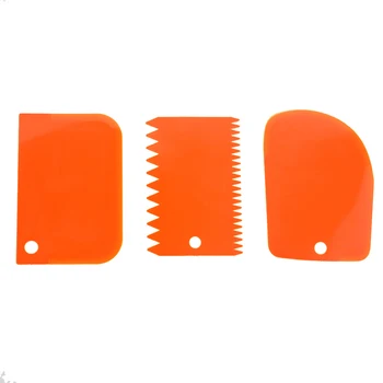 3pcs/set Colorful Multifunctional Irregular Teeth Edge DIY Cream Scraper Set Cake Mold Tools Baking Pastry Tools Butter Knife
3pcs/set Colorful Multifunctional Irregular Teeth Edge DIY Cream Scraper Set Cake Mold Tools Baking Pastry Tools Butter Knife