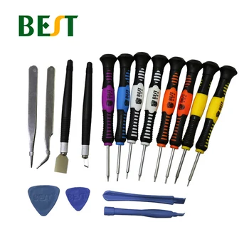 

BEST 2408A 16 In 1 Multi-Functional Magnetic Precision Screwdriver Set Phone Dismantling Tools Laptop Mobile Repair Kit