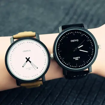 Fashion Design Lovers Watch Women Men Unisex Leather Watch Vintage Quartz Analog Wrist Watch
Fashion Design Lovers Watch Women Men Unisex Leather Watch Vintage Quartz Analog Wrist Watch