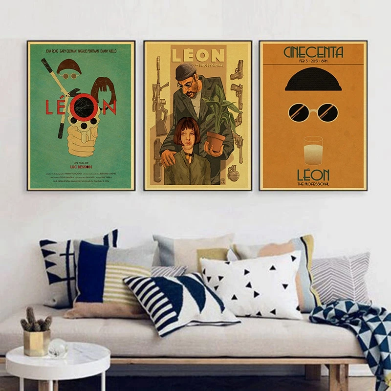 Leon Jean Reno Natalie Portman Vintage Paper Poster Wall Painting Home Decoration 42X30 CM 30X21 CM
Leon Jean Reno Natalie Portman Vintage Paper Poster Wall Painting Home Decoration 42X30 CM 30X21 CM