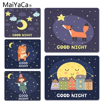 MaiYaCa Simple Design Good Night Moon and Stars Gamer Speed Mice Retail Rubber Mousepad Size for 18*22cm and 25*29cm Mousepad
MaiYaCa Simple Design Good Night Moon and Stars Gamer Speed Mice Retail Rubber Mousepad Size for 18*22cm and 25*29cm Mousepad