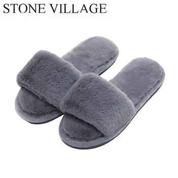 Woman's Fur Fluffy Furry Fuzzy Slipper Flip Flop Open Toe Plush Cozy House Sandal Soft Winter Flat Anti-Slip Spa Indoor Shoes
Woman's Fur Fluffy Furry Fuzzy Slipper Flip Flop Open Toe Plush Cozy House Sandal Soft Winter Flat Anti-Slip Spa Indoor Shoes