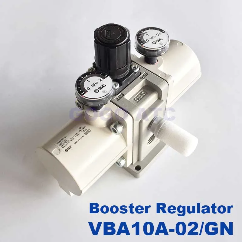SMC VBA10A-02GN/VBA10A-02 Pneumatic booster regulator 1/4 for Industrial Air Tank Accessories with silencer pressure gauge
SMC VBA10A-02GN/VBA10A-02 Pneumatic booster regulator 1/4 for Industrial Air Tank Accessories with silencer pressure gauge
