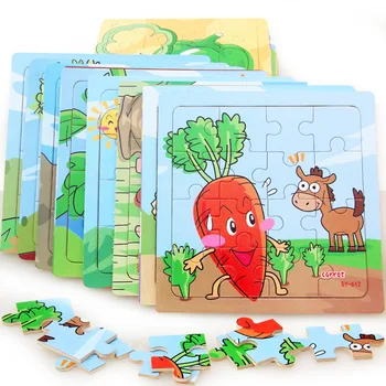 3D Puzzle Children's 16 Wooden Vegetable Stories Idiom Puzzle Educational Toys for Children
3D Puzzle Children's 16 Wooden Vegetable Stories Idiom Puzzle Educational Toys for Children