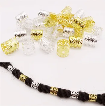 50Pcs-100pcs Golden/Silver 10/10mm hair braids dread Dreadlock Beads adjustable clips rings approx 9mm hole Accessories
50Pcs-100pcs Golden/Silver 10/10mm hair braids dread Dreadlock Beads adjustable clips rings approx 9mm hole Accessories