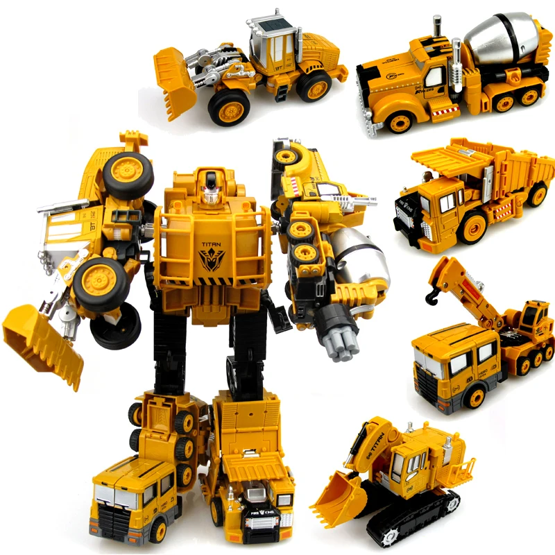 5 Styles Transformation Robot Cars Robots Mechanical Truck Toys Excavator Car Kids Toy Assembled Transform Vehicles
5 Styles Transformation Robot Cars Robots Mechanical Truck Toys Excavator Car Kids Toy Assembled Transform Vehicles