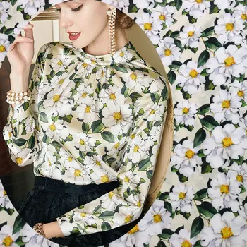 Floral silk cloth 108cm wide 19mm heavy silk stretch satin fabric dress cheongsam shirt silk fashion cloth wholesale
Floral silk cloth 108cm wide 19mm heavy silk stretch satin fabric dress cheongsam shirt silk fashion cloth wholesale
