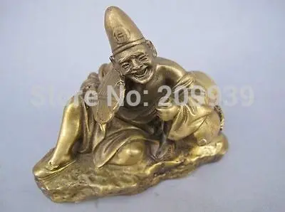 huij 005806 Collection of hand- decorated in old Tibet bronze statue of monk Ji Gong (A0314)
huij 005806 Collection of hand- decorated in old Tibet bronze statue of monk Ji Gong (A0314)