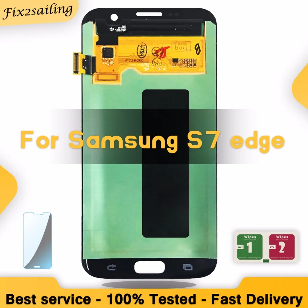 For Samsung Galaxy S7 Edge display lcd G935F G935A G935FD G935P Super AMOLED Lcd display Screen Replacement Digitizer Assembly
For Samsung Galaxy S7 Edge display lcd G935F G935A G935FD G935P Super AMOLED Lcd display Screen Replacement Digitizer Assembly
