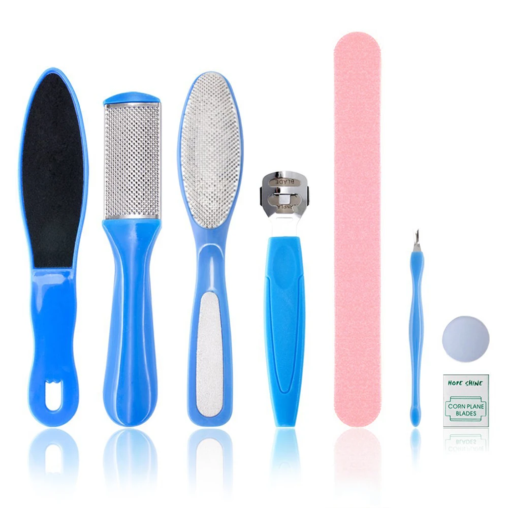 8PCS Foot File Set Dead Hard Skin Callus Remover Scraper Pedicure Rasp Tools Portable Cuticle Pusher Nail Foot Care Tool
8PCS Foot File Set Dead Hard Skin Callus Remover Scraper Pedicure Rasp Tools Portable Cuticle Pusher Nail Foot Care Tool