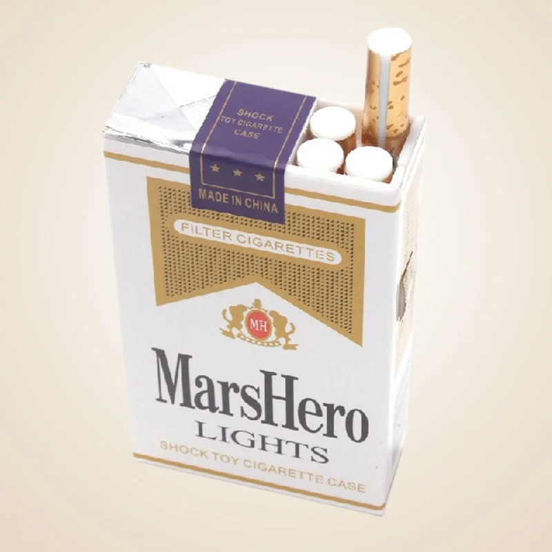 Funny Electric Shock Cigarettes Box Prank Trick Toys Fool's Day Man White Magic Box Stage Performance Party Prop
Funny Electric Shock Cigarettes Box Prank Trick Toys Fool's Day Man White Magic Box Stage Performance Party Prop