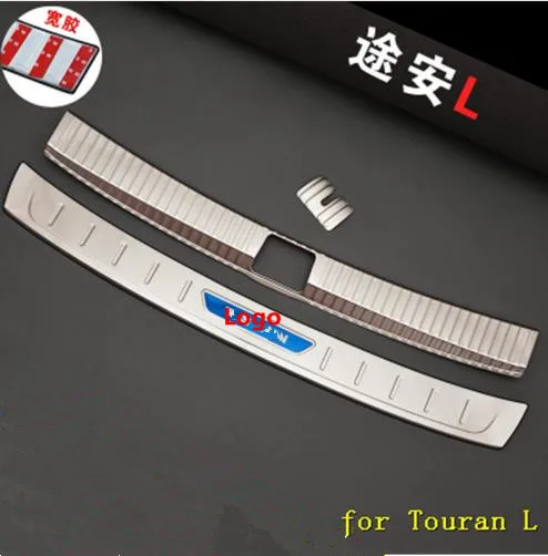 Car styling stainless steel Rear Bumper Protector Sill Trunk Tread Plate Trim for Volkswagen Touran L 2018 2PCS Car accessories
Car styling stainless steel Rear Bumper Protector Sill Trunk Tread Plate Trim for Volkswagen Touran L 2018 2PCS Car accessories