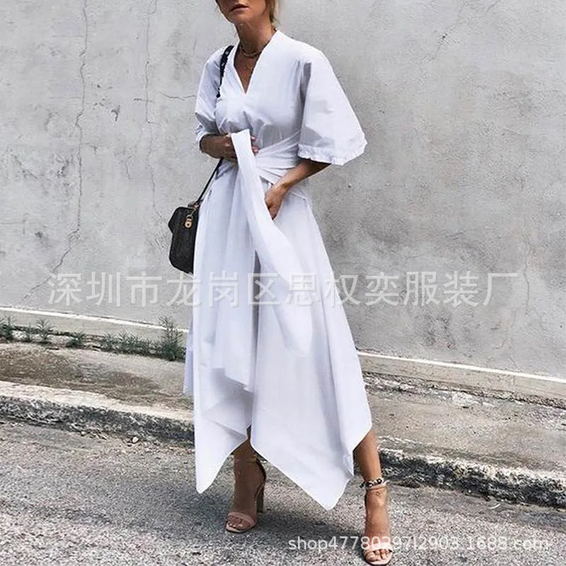 Big Size Middle Eastern Abaya Muslim Dress with Sashes Casual Arabic Moroccan Kaftan Dress Robe Dubai Pakistani Summer
Big Size Middle Eastern Abaya Muslim Dress with Sashes Casual Arabic Moroccan Kaftan Dress Robe Dubai Pakistani Summer