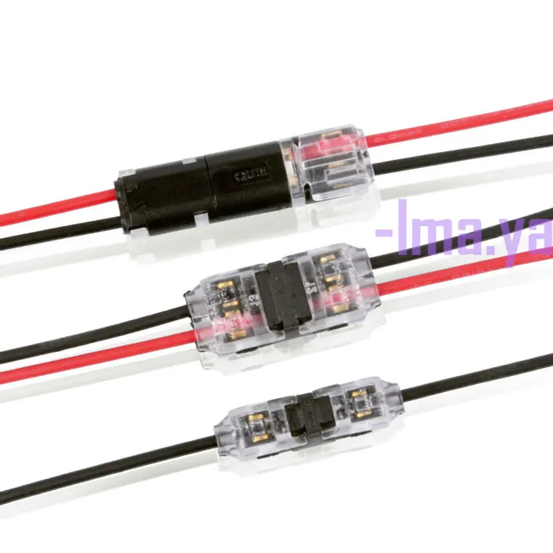 2pin Spring Connector wire with no welding no screws Quick Connector cable clamp Terminal Block 2 Way Easy Fit for led strip
2pin Spring Connector wire with no welding no screws Quick Connector cable clamp Terminal Block 2 Way Easy Fit for led strip
