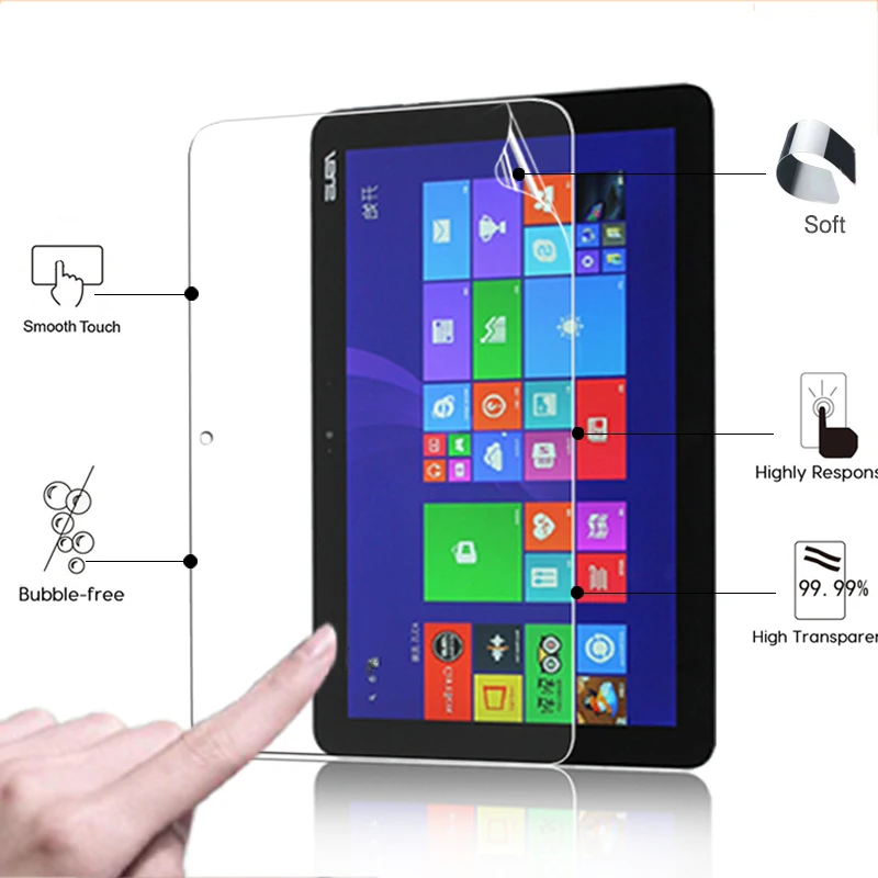 ANti-Scratched Clear Glossy screen protector film For Asus Transformer Book T100 Chi 10.1" tablet front HD lcd protective film
ANti-Scratched Clear Glossy screen protector film For Asus Transformer Book T100 Chi 10.1" tablet front HD lcd protective film