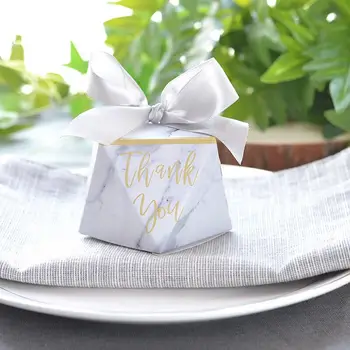 Diamond shape Silver Grey Bows Marble Nordic style Candy Boxes Wedding Favors Bomboniere thank you Gift Box Party Chocolate bag
Diamond shape Silver Grey Bows Marble Nordic style Candy Boxes Wedding Favors Bomboniere thank you Gift Box Party Chocolate bag
