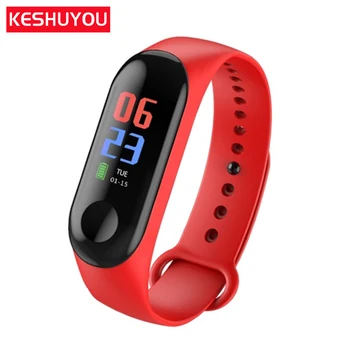 KESHUYOU mi band 3 pedometer smart bracelet blood pressure watch bluetooth fitness tracker watch M3 band smart band for android
KESHUYOU mi band 3 pedometer smart bracelet blood pressure watch bluetooth fitness tracker watch M3 band smart band for android