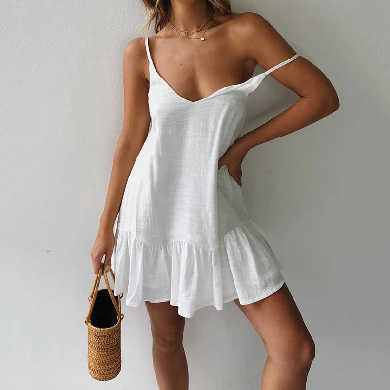 Lyprerazy Women High Quality Party Sexy Strap Candy Color Dresses Fluffy Pleated Casual Flare Female Mini Dress
Lyprerazy Women High Quality Party Sexy Strap Candy Color Dresses Fluffy Pleated Casual Flare Female Mini Dress