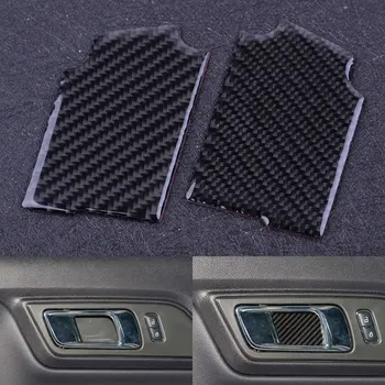 2pcs Black Car Carbon Fiber Inner Door Handle Bowl Patch Panel Cover Trim Sticker Decorative Fit For Ford Mustang 2015 2016 2017
2pcs Black Car Carbon Fiber Inner Door Handle Bowl Patch Panel Cover Trim Sticker Decorative Fit For Ford Mustang 2015 2016 2017