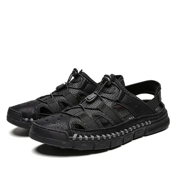 OUDINIAO Big Sizes 29cm Mesh Mens Shoes Design Sandals Summer Men Shoes Beach Breathable Cover Toe Gladiator Sandals Men
OUDINIAO Big Sizes 29cm Mesh Mens Shoes Design Sandals Summer Men Shoes Beach Breathable Cover Toe Gladiator Sandals Men